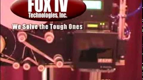 FOX IV Tamp-Blow Labeler featuring SATO print module