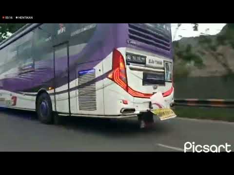 detik detik bus ratu maher kecelakaan #busratumaherkecelakaan