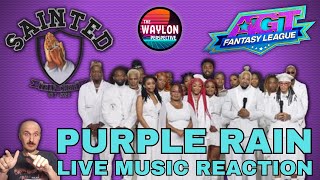 FIRST TIME REACTION TO Sainted - Purple Rain | AGT: Fantasy League 2024 | This choir is AMAZING!!!