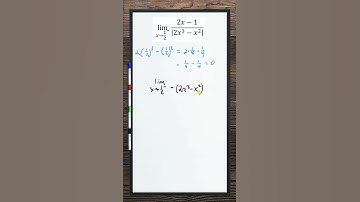Limit solving (rational equation with absolute value)