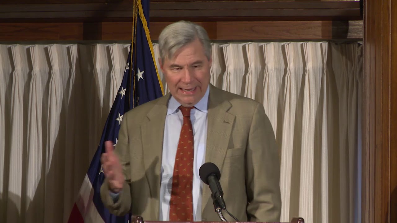 Keynote: Senator Sheldon Whitehouse, JD, U.S. Senator for Rhode Island