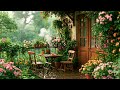 1 Hour Cozy Rain on Cozy Terrace: Relaxing Ambient for Deep Sleep &amp; Study 
