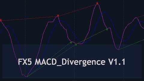 FX5-MACD_Divergence-V1.1  I Forex indicator for MetaTrader 4