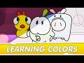 Colouring Book - Learning colours with Om Nom: Space chase