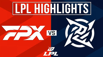 FPX vs NIP Highlights ALL GAMES | LPL 2025 Split 1 | FunPlus Phoenix vs Ninjas in Pyjamas