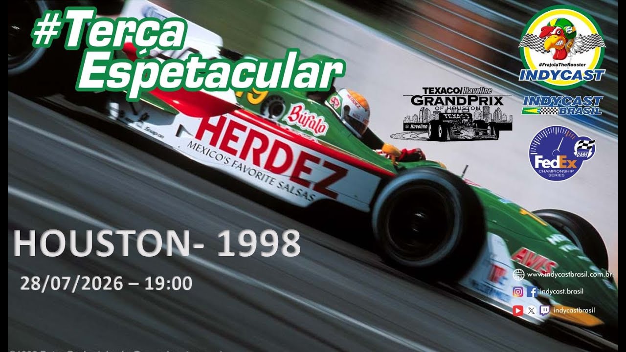 IndyCast Brasil #Lembranças #TerçaEspetacular - Houston 1998