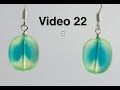 Video 22 Basic Earrings with Wrapped Loop with Gail DeLuca