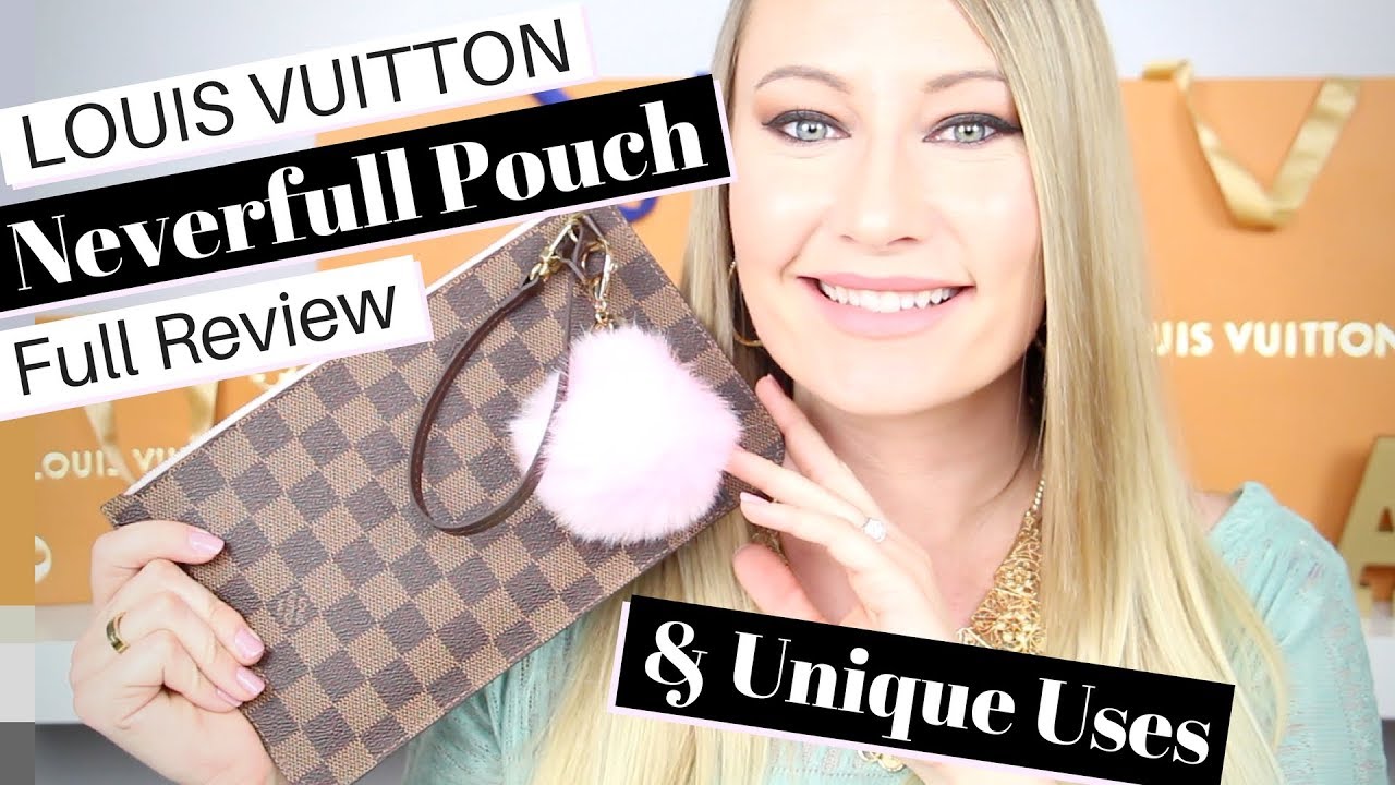 Louis Vuitton Neverfull Pochette Review and Unique Uses | AmandaRaeRevue - YouTube