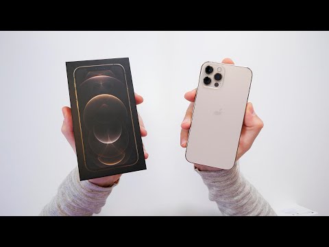 Топ Жир iPhone 12 Pro Gold 512GB Распаковка и Первое впечатление