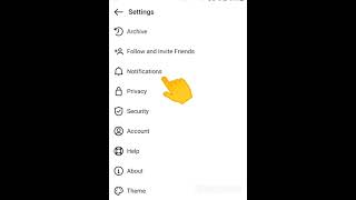 How to pause all Notification in Instagram 2022 #shorts #instagram screenshot 4