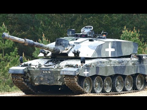 Подробно о английском танке Challenger-2 армии Украины