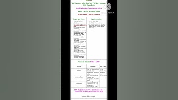 SSC Selection Post VIII Additional Result 2022 #youtubeshorts #reels #viral #shorts #video