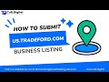  a beginners guide to creating a business listing on ustradefordcom  tufi digital