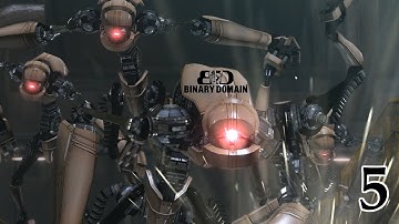 Binary Domain Прохождение на русском #5 Очистные сооружения