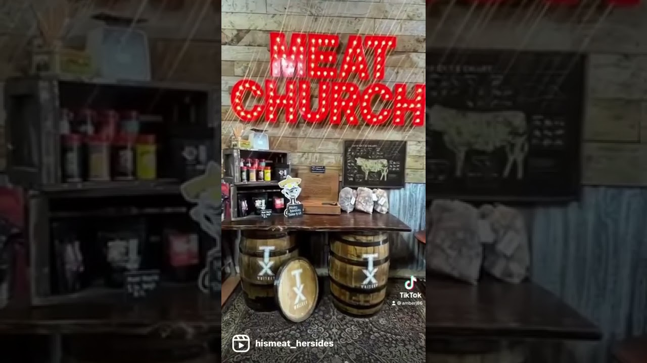 Our first trip to Meat Church in Waxahachie, TX!