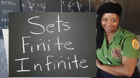 PEP Maths Sets. Finite Sets. Infinite Sets. Grade 5 Mathematics. Primary Exit Profile Exam Prep