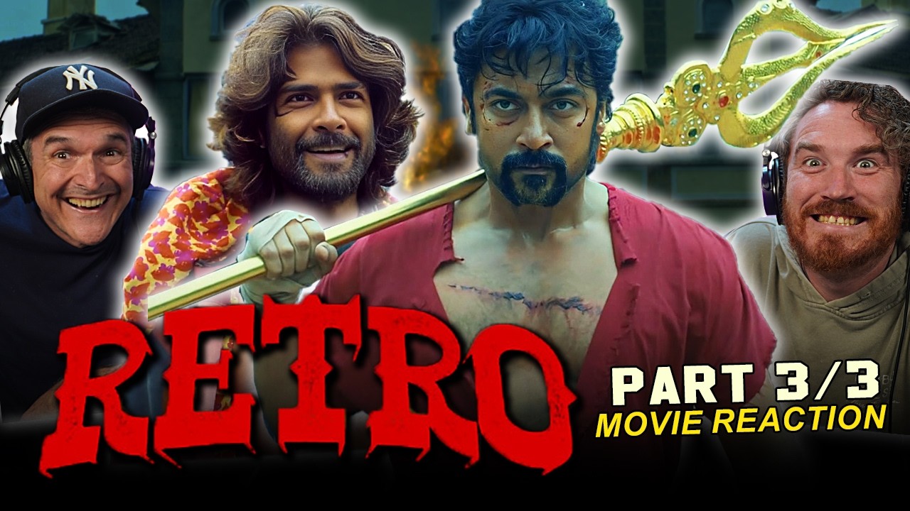 Thumbnail for Retro (2025) MOVIE REACTION 3/3! | Suriya | Pooja Hegde | Karthik Subbaraj