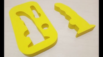 CNC EVA foam cutter/ Oscillating knife cutting machine/ Foam inserts cutting