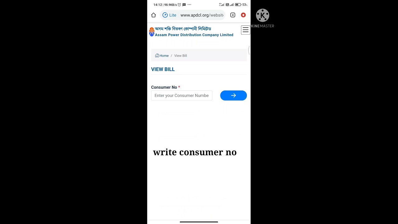 how to view electricity bill in online from mobile. কেনেকৈ লাইটৰ বিল ইন্টাৰনেটত চাব পাৰি।