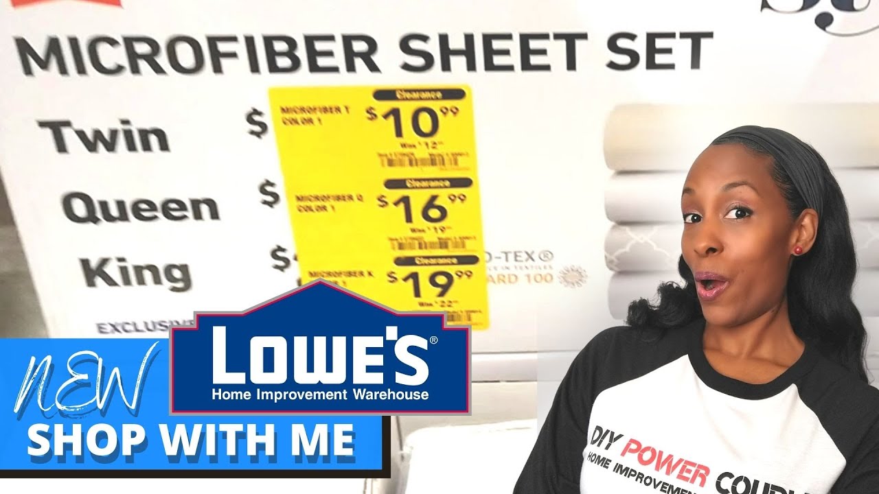 BEST DEALS at Lowe's SHOP WITH ME | New Clearance Items That Will