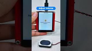 MaTouch Screen Audio Settings with AI #esp32  #ai  #voicecontrol