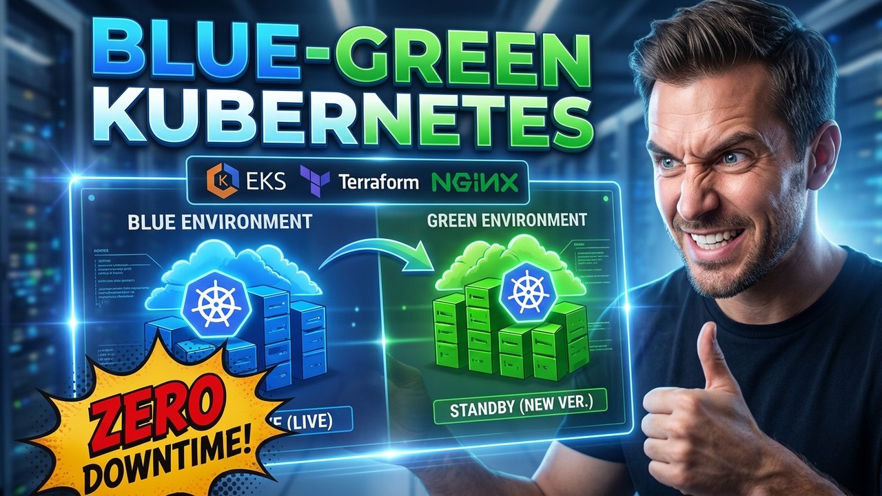 Terraform से AWS EKS Blue Green Deployment कैसे करें? - YouTube