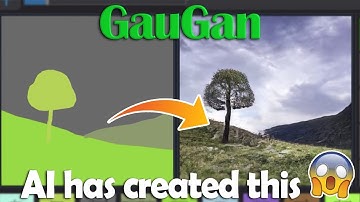 AI has created this image - Nvidia GauGan | Creating Landscape with AI