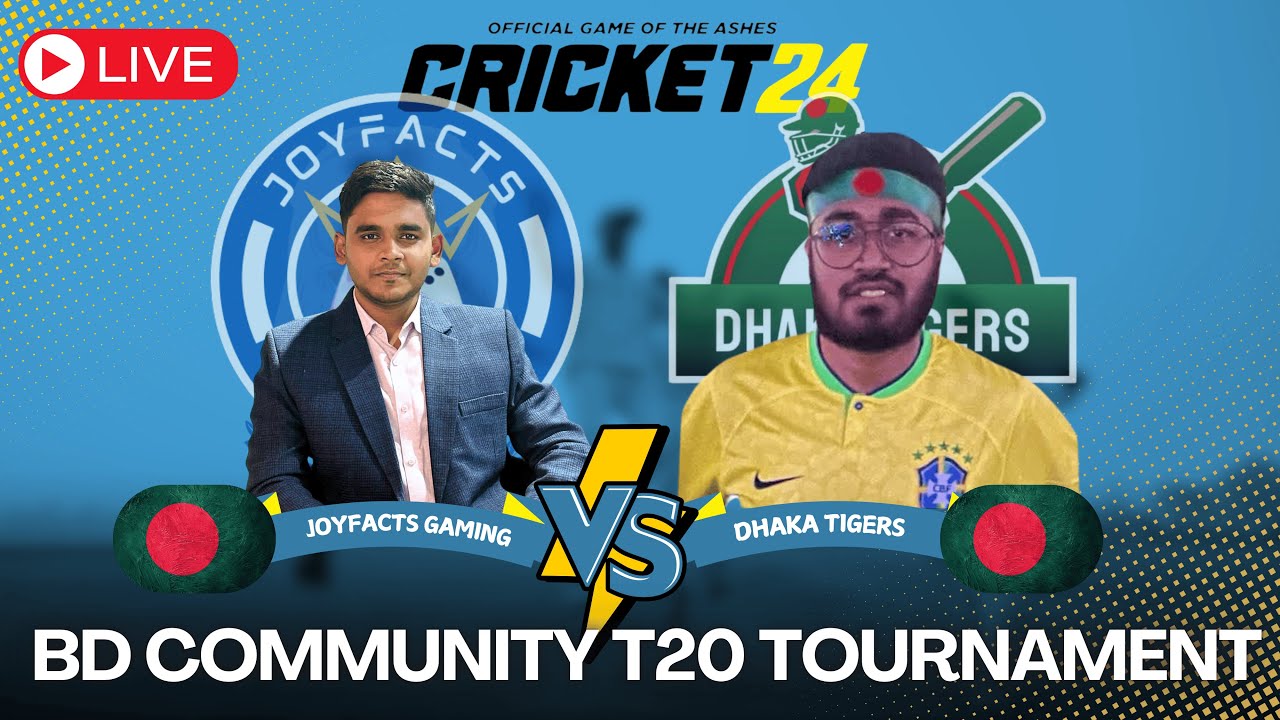 Quartar Final The Joyfacts Gaming vs Dhaka Tigers || Cricket24 BD Community Cricket Tournament
