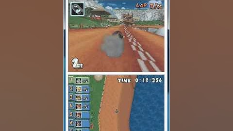 Mario kart ds action replay fun