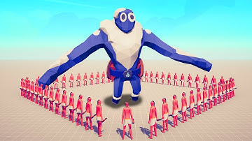 100x BOOMERANG vs EVERY UNIT Part 1 SQUARE#6 | TABS - Totally Accurate Battle Simulator