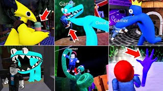 Roblox Rainbow Friends Chapter 2 All Third Person Jumpscare Scene New Update