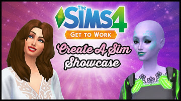 The Sims 4 | Get To Work | Create A Sim Showcase!