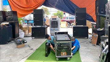 Nâng cấp - Setup lại bộ âm thanh đám cưới anh Kiên - Đông Lỗ - Hiệp Hoà - Bắc Giang. DVH Audio