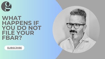 What Happens if I Do Not File My FBAR (Will I Be Penalized) - Golding and Golding (Board-Certified)