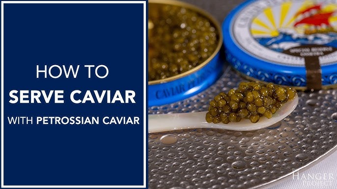 Serving Caviar on a Private Jet 