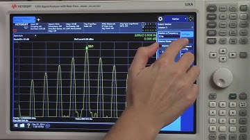 Multi-Touch UI Tips and Tricks #4: Marker Settings | N9040B UXA Signal Analyzers |Keysight