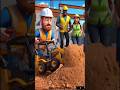 😂 Tiny JCB vs Moving Trolley! | Viral Construction Comedy Part 1 #shorts #minicartoys #viral