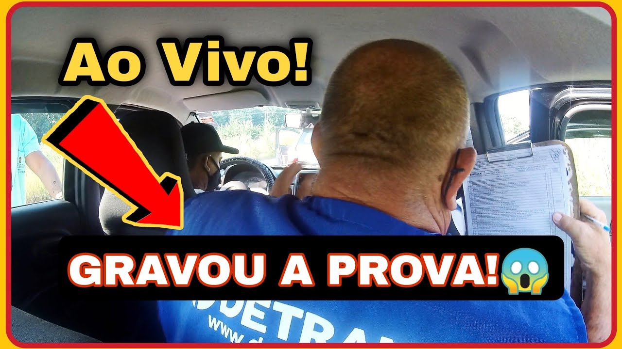 Детский городской автомобильный тест RJ / Тест Detran вживую