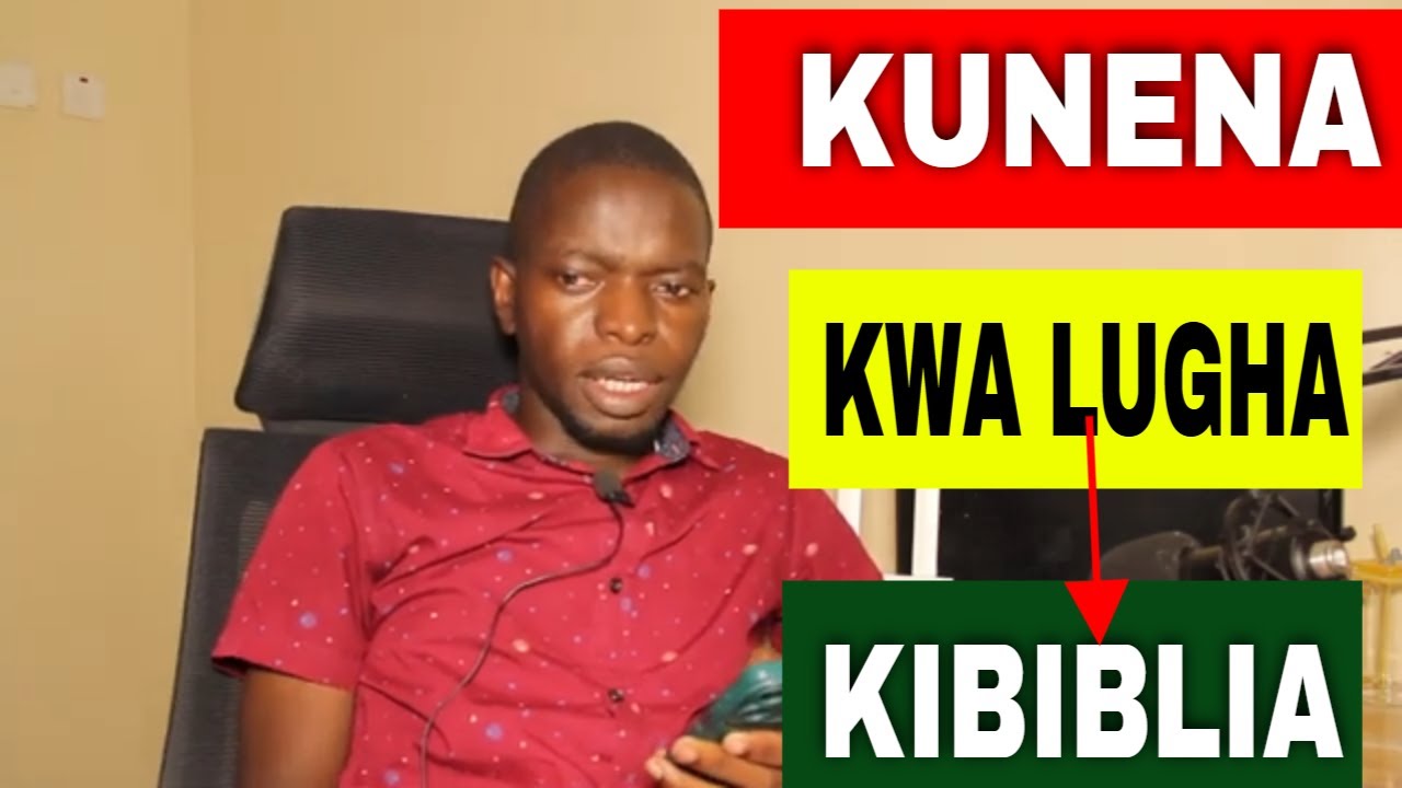 SWALI: NI MUHIMU KUNENA KWA LUGHA?