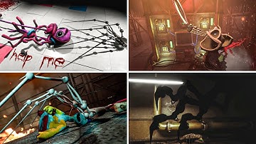 ALL PROTOTYPE SECRETS & SCENES - Poppy Playtime: Chapter 2-4