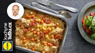 Zapečená tortilla s mletým masem - Roman Paulus - RECEPTY KUCHYNE LIDLU