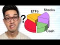 How many etfs and stocks to buy beginners allocation tutorial