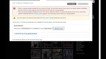 Backup & Migrate Drupal Site