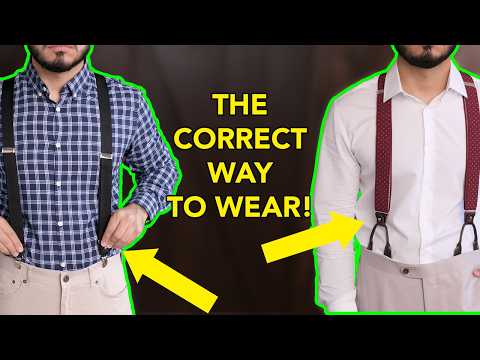 Should Suspenders Match Pants