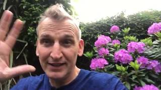 Christopher Eccleston reprises Doctor Who role to wish Blaine & Liam well on their wedding day.