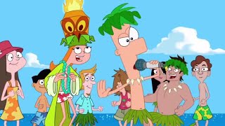 Video thumbnail of "Phinéas et Ferb Au fond du jardin (Musique)"