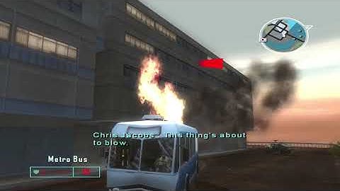 Bus Unique Dialogue | Mercenaries: Playground of Destruction