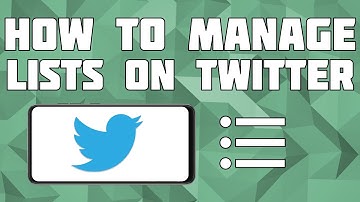 How to Manage Twitter Lists on Mobile [Leave Lists on Twitter]!