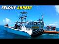 Arrested After Helicopter Stops Boater From Hitting Swimmers