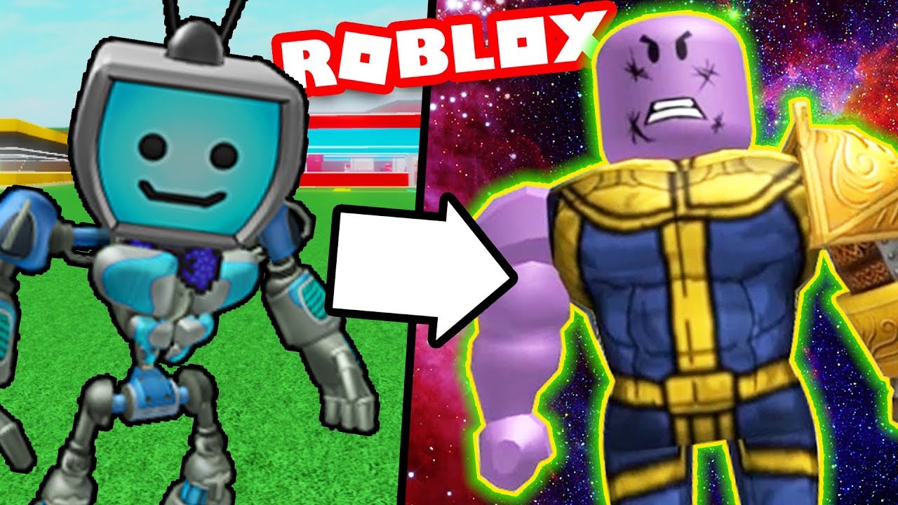 Avengers Infinity War Becoming Thanos In Roblox Superhero Tycoon Movie Games Youtube - avengers infinity war becoming thanos in roblox superhero
